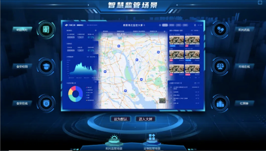 “天翼視聯(lián)明廚亮灶”一掃碼就能看到后廚的實(shí)時(shí)直播畫面