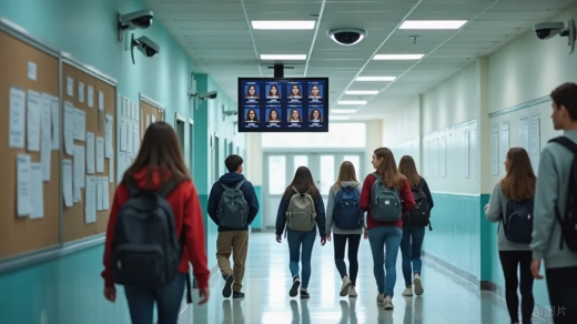 無感考勤怎么實現多人同時簽到通行陌生人報警?