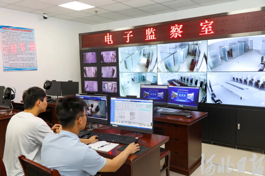 張家口市在全國率先研發(fā)出AI無感見證預警系統(tǒng)上線應用